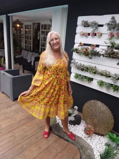 Robe mimosa