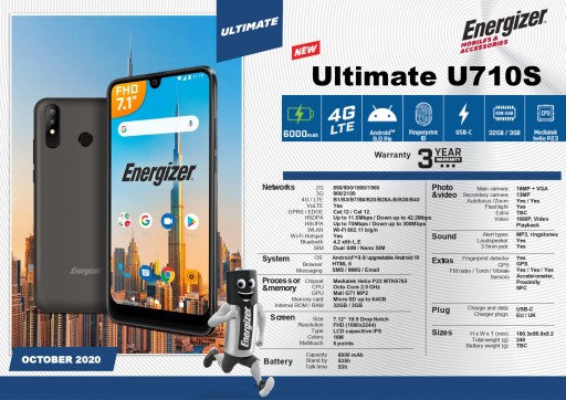 U710S  3GB  32GB  7.12'
